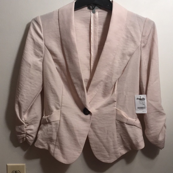 Charlotte Russe Jackets & Blazers - NWT Soft pink blazer
